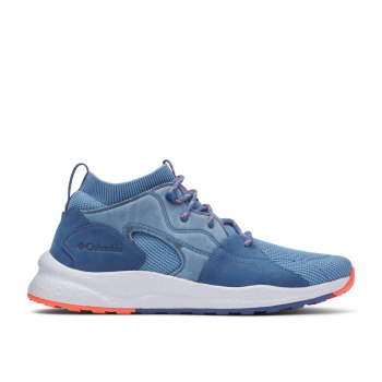 Columbia SH/FT OutDry Mid - Sneaker Herren Grau Rot - BXWY51764